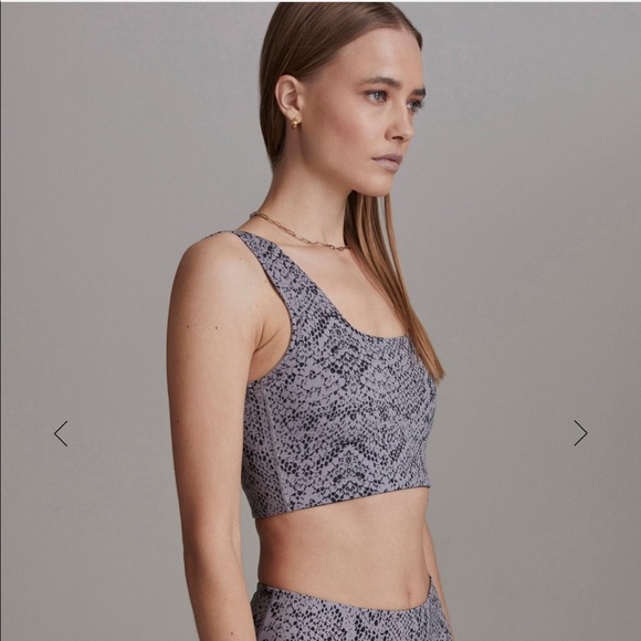 Varley snakeskin delta bra - Picture 2 of 8